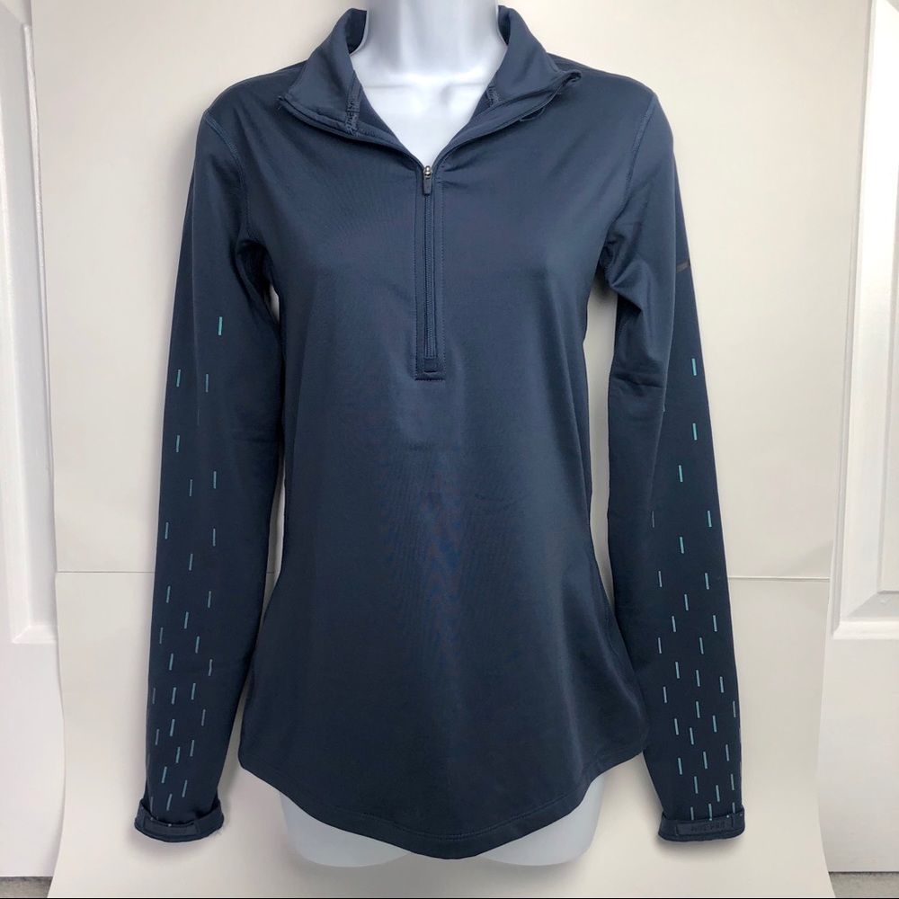 NIKE DRI-FIT QUARTER ZIP LONG SLEEVE